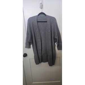 Grey Woman's Cardigan V-neck size large